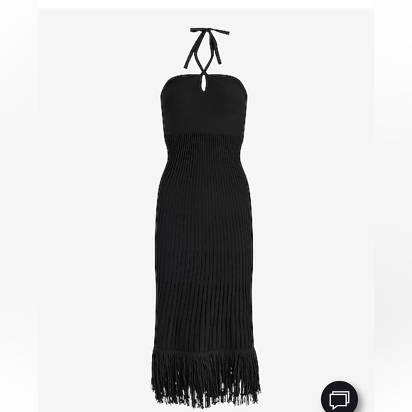Express Dresses & Skirts - NEW ribbed halter top dress